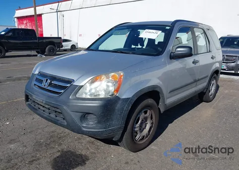 2005 Honda Cr-V Lx из США, поврежденный, VIN SHSRD68505U300606